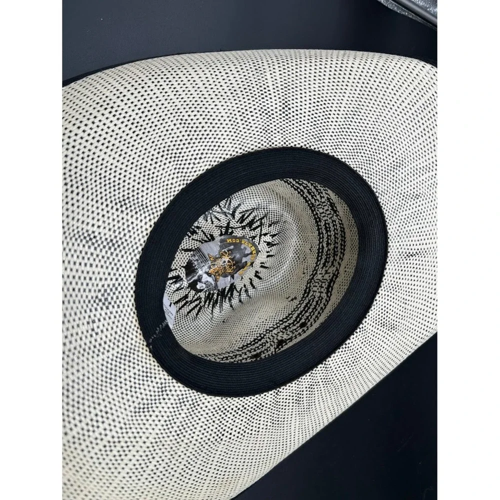 RDR‎ Hats Kids Straw Cowboy Hat with Peacock Feather Accent Western